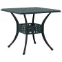 Mesa y sillas de bistró 3 piezas aluminio fundido verde de vidaXL, Conjuntos de jardín - Ref: Foro24-3216348, Precio: 447,62 ...