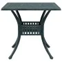 Mesa y sillas de bistró 3 piezas aluminio fundido verde de vidaXL, Conjuntos de jardín - Ref: Foro24-3216348, Precio: 447,62 ...
