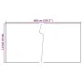 Toldo para balcón ratán sintético blanco 600x90 cm by vidaXL, fence panels - Ref: Foro24-156290, Price: 55,78 €, Discount: %
