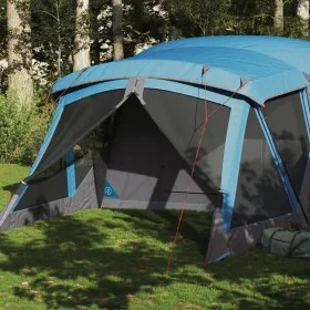 Zelt mit Vordach für 4 Personen, wasserdicht, blau. von vidaXL, Zelte - Ref: Foro24-94537, Preis: 217,84 €, Rabatt: %