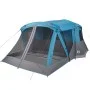 Tienda de campaña con porche 4 personas impermeable azul by vidaXL, tents - Ref: Foro24-94537, Price: 217,84 €, Discount: %