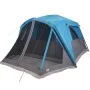 Tienda campaña familiar con porche 6 personas impermeable azul by vidaXL, tents - Ref: Foro24-94549, Price: 161,01 €, Discoun...