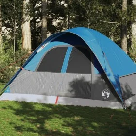 Tienda de campaña familiar iglú 6 personas impermeable azul by vidaXL, tents - Ref: Foro24-94556, Price: 107,40 €, Discount: %