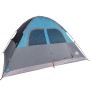 Tienda de campaña familiar iglú 6 personas impermeable azul by vidaXL, tents - Ref: Foro24-94556, Price: 105,54 €, Discount: %