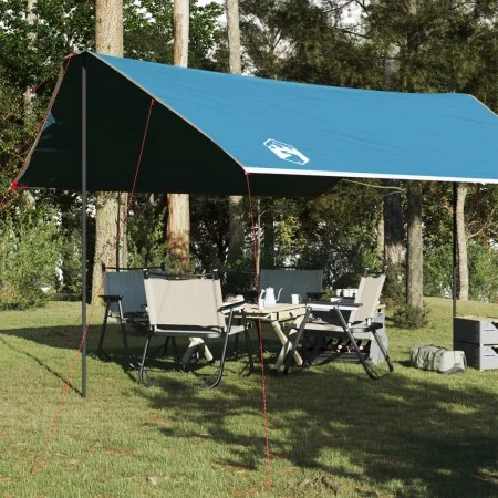 Lona de camping impermeable azul 460x305x210 cm de vidaXL, Tiendas de campaña - Ref: Foro24-94686, Precio: 53,98 €, Descuento: %