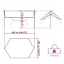 Wasserdichtes Campingzelt in Orange, 430x380x210 cm. von vidaXL, Zelte - Ref: Foro24-94684, Preis: 64,18 €, Rabatt: %