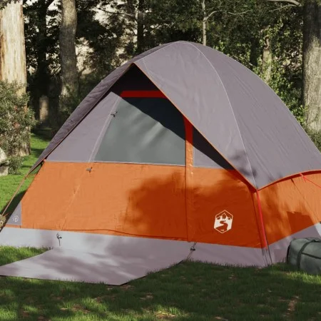 Tienda de campaña iglú para 4 personas impermeable naranja von vidaXL, Zelte - Ref: Foro24-94701, Preis: 77,59 €, Rabatt: %