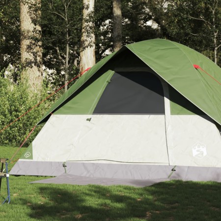 Tienda de campaña familiar iglú 6 personas impermeable verde von vidaXL, Zelte - Ref: Foro24-94703, Preis: 110,46 €, Rabatt: %