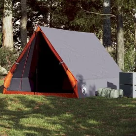 Tienda de campaña marco en A para 2 personas impermeable gris by vidaXL, tents - Ref: Foro24-94757, Price: 51,22 €, Discount: %