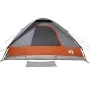 Tienda familiar con cúpula impermeable 6 personas gris naranja de vidaXL, Tiendas de campaña - Ref: Foro24-94783, Precio: 114...