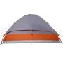 Tienda familiar con cúpula impermeable 6 personas gris naranja de vidaXL, Tiendas de campaña - Ref: Foro24-94783, Precio: 114...