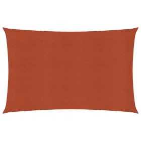 HDPE terracotta shade sail 160 g/m² 6x7 m by vidaXL, Umbrellas - Ref: Foro24-311359, Price: 76,63 €, Discount: %