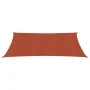 HDPE terracotta shade sail 160 g/m² 6x7 m by vidaXL, Umbrellas - Ref: Foro24-311359, Price: 76,63 €, Discount: %