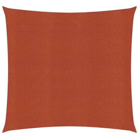 HDPE terracotta shade sail 160 g/m² 2x2 m by vidaXL, Umbrellas - Ref: Foro24-311327, Price: 20,69 €, Discount: %