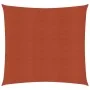 HDPE terracotta shade sail 160 g/m² 2x2 m by vidaXL, Umbrellas - Ref: Foro24-311327, Price: 20,29 €, Discount: %