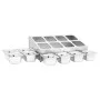 Gastronorm-Tablettträger mit 8 1/6 Edelstahltabletts von vidaXL, Behälter für Küchenutensilien - Ref: Foro24-51225, Preis: 11...
