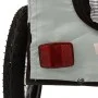 Remolque de bicicleta mascotas hierro tela Oxford gris negro de vidaXL, Cochecitos para mascotas - Ref: Foro24-93923, Precio:...