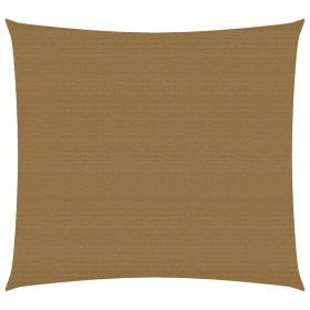 Taupe grey HDPE sail shade 160 g/m² 4x4 m by vidaXL, Umbrellas - Ref: Foro24-311386, Price: 40,03 €, Discount: %