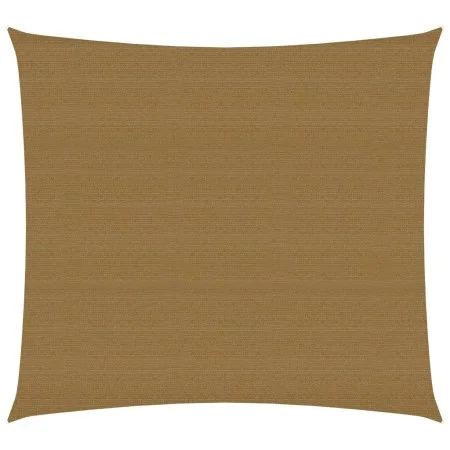 Taupe grey HDPE sail shade 160 g/m² 4x4 m by vidaXL, Umbrellas - Ref: Foro24-311386, Price: 39,42 €, Discount: %