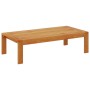 Gartentisch aus massivem Akazienholz, 100 x 50 x 27 cm von vidaXL, Modulare Sofas für den Außenbereich - Ref: Foro24-367620, ...