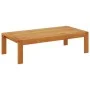 Gartentisch aus massivem Akazienholz, 100 x 50 x 27 cm von vidaXL, Modulare Sofas für den Außenbereich - Ref: Foro24-367620, ...