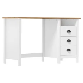 Hill Schreibtisch mit 3 Kiefernholzschubladen 120x50x74 cm von vidaXL, Schreibtische - Ref: Foro24-288998, Preis: 203,87 €, R...