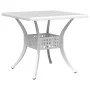 5-piece white cast aluminum garden dining set by vidaXL, Garden sets - Ref: Foro24-3216351, Price: 706,39 €, Discount: %