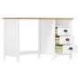 Hill Schreibtisch mit 3 Kiefernholzschubladen 120x50x74 cm von vidaXL, Schreibtische - Ref: Foro24-288998, Preis: 203,87 €, R...