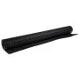 Black synthetic rattan balcony awning 300x90 cm by vidaXL, fence panels - Ref: Foro24-156296, Price: 36,19 €, Discount: %