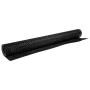 Black synthetic rattan balcony awning 600x90 cm by vidaXL, fence panels - Ref: Foro24-156305, Price: 65,09 €, Discount: %