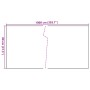 Black synthetic rattan balcony awning 1000x80 cm by vidaXL, fence panels - Ref: Foro24-156307, Price: 102,02 €, Discount: %