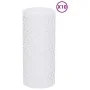 Balcony awnings 10 pcs white synthetic rattan 255x19 cm by vidaXL, fence panels - Ref: Foro24-156313, Price: 47,64 €, Discoun...