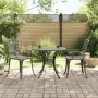 Bistro-Tisch und Stühle, 3-teilig, aus gegossenem Aluminium in Bronze. von vidaXL, Gartensets - Ref: Foro24-3216330, Preis: 4...