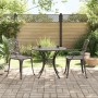 Mesa y sillas de bistró 3 piezas aluminio fundido color bronce by vidaXL, Garden sets - Ref: Foro24-3216330, Price: 468,85 €,...