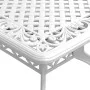 Juego de comedor de jardín 5 piezas aluminio fundido blanco de vidaXL, Conjuntos de jardín - Ref: Foro24-3216318, Precio: 966...