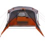 Tent with porch 4 people waterproof orange by vidaXL, tents - Ref: Foro24-94538, Price: 231,74 €, Discount: %