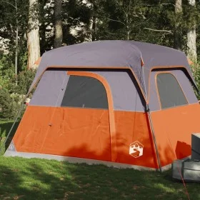4-person waterproof orange tent by vidaXL, tents - Ref: Foro24-94544, Price: 135,42 €, Discount: %