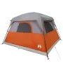 Wasserdichtes orangefarbenes Zelt für 4 Personen von vidaXL, Zelte - Ref: Foro24-94544, Preis: 135,42 €, Rabatt: %