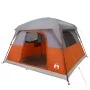 Wasserdichtes orangefarbenes Zelt für 4 Personen von vidaXL, Zelte - Ref: Foro24-94544, Preis: 135,42 €, Rabatt: %