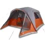 Tienda familiar con porche 4 personas impermeable gris naranja by vidaXL, tents - Ref: Foro24-94550, Price: 172,90 €, Discoun...