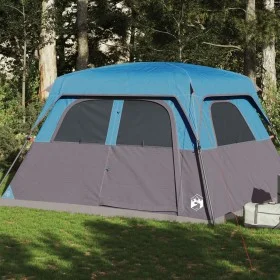 Familienzelt für 6 Personen, wasserdicht, blau von vidaXL, Zelte - Ref: Foro24-94546, Preis: 170,51 €, Rabatt: %