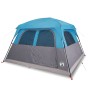 Familienzelt für 6 Personen, wasserdicht, blau von vidaXL, Zelte - Ref: Foro24-94546, Preis: 166,71 €, Rabatt: %