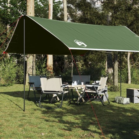 Wasserdichtes grünes Campingzelt 430x380x210 cm von vidaXL, Zelte - Ref: Foro24-94682, Preis: 59,60 €, Rabatt: %