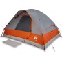 Tienda de campaña iglú para 4 personas impermeable gris naranja by vidaXL, tents - Ref: Foro24-94779, Price: 83,37 €, Discoun...