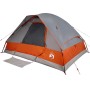 Tienda de campaña iglú para 4 personas impermeable gris naranja by vidaXL, tents - Ref: Foro24-94779, Price: 83,37 €, Discoun...