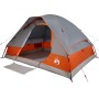 Tienda de campaña iglú para 4 personas impermeable gris naranja by vidaXL, tents - Ref: Foro24-94779, Price: 83,37 €, Discoun...