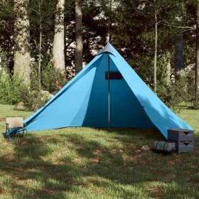 Tienda de campaña familiar tipi 7 personas impermeable azul by vidaXL, tents - Ref: Foro24-94711, Price: 49,15 €, Discount: %