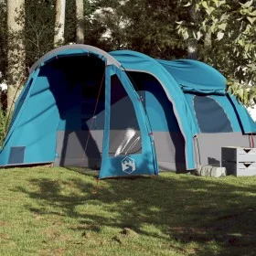 Familienzelt für 6 Personen, wasserdicht, blau von vidaXL, Zelte - Ref: Foro24-94732, Preis: 210,16 €, Rabatt: %