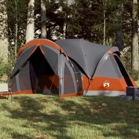 Familienshop Tipi für 8 Personen, wasserdicht, grau orange von vidaXL, Zelte - Ref: Foro24-94739, Preis: 209,95 €, Rabatt: %