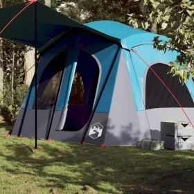 Tienda de campaña para 5 personas impermeable azul by vidaXL, tents - Ref: Foro24-94753, Price: 158,63 €, Discount: %